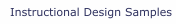 Instructional Design Samples